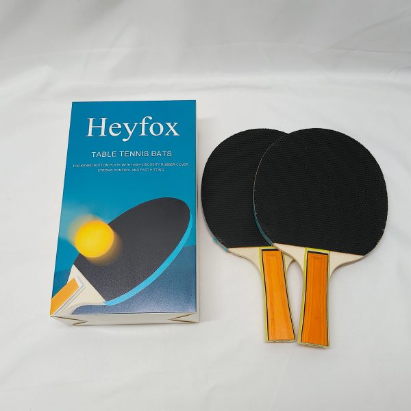 Heyfox-Table Tennis Bats-Ping Pong Paddle Table Tennis Racket Professional Set. - Image 2