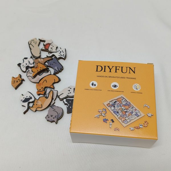 DIYFUN-Jigsaw Puzzles-Puzzles for Kids Ages 6-8 8-10 Year Old, Learning Educational Toys for Boys and Girls. - Image 3