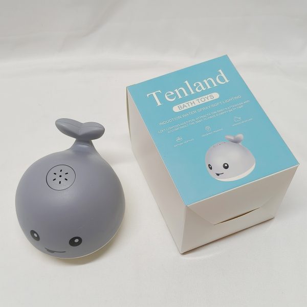 Tenland-Bath Toys-Baby Bath Toys, Toddler Bath Toys for Kids Ages 1-3, Light Up Whale Bath Toy Sprinkler. - Image 3