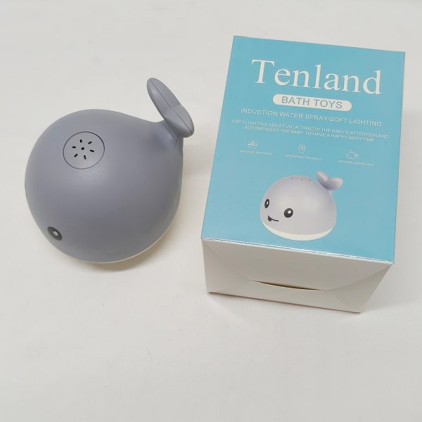 Tenland-Bath Toys-Baby Bath Toys, Toddler Bath Toys for Kids Ages 1-3, Light Up Whale Bath Toy Sprinkler. - Image 4