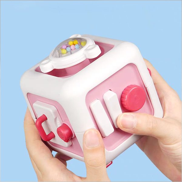 Tenland-Infant Toys-Busy Cube Toys, Travel Sensory Toys for Toddlers 1-3, Learning Fine Motor Skills. - Image 5