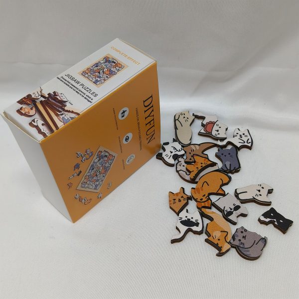 DIYFUN-Jigsaw Puzzles-Puzzles for Kids Ages 6-8 8-10 Year Old, Learning Educational Toys for Boys and Girls. - Image 5