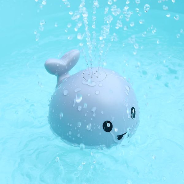 Tenland-Bath Toys-Baby Bath Toys, Toddler Bath Toys for Kids Ages 1-3, Light Up Whale Bath Toy Sprinkler.