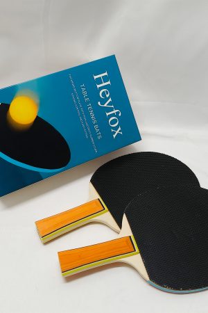 Heyfox-Table Tennis Bats-Ping Pong Paddle Table Tennis Racket Professional Set.