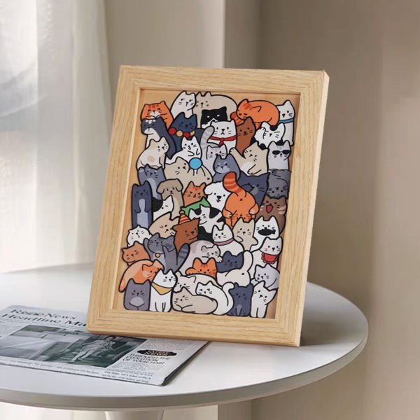 DIYFUN-Jigsaw Puzzles-Puzzles for Kids Ages 6-8 8-10 Year Old, Learning Educational Toys for Boys and Girls.
