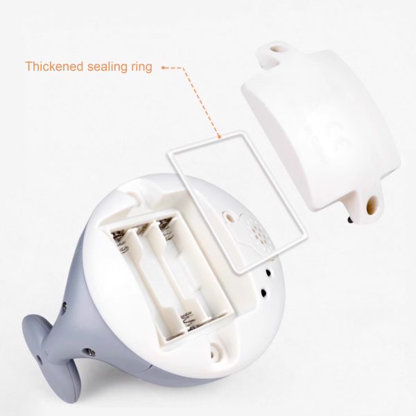 Tenland-Bath Toys-Baby Bath Toys, Toddler Bath Toys for Kids Ages 1-3, Light Up Whale Bath Toy Sprinkler. - Image 5